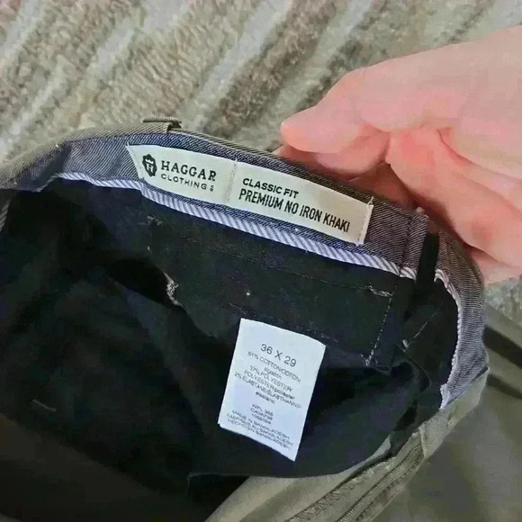 36x29 Brown Slacks - Picture 6 of 7